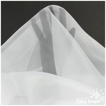 ORGANZA BLANCO CRISTAL SERIE PAOLA 150cm