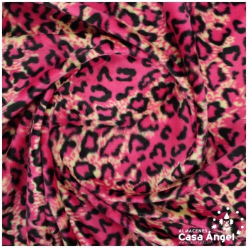 PELO CORTO ANIMAL PRINT FUCSIA 150cm