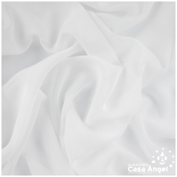 GASA FINA BLANCO LISO SERIE DRAVA 150cm