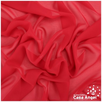 GASA FINA ROJA LISA SERIE DRAVA 150cm