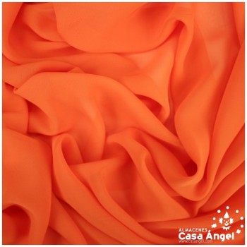 GASA FINA NARANJA LISO SERIE DRAVA 150cm