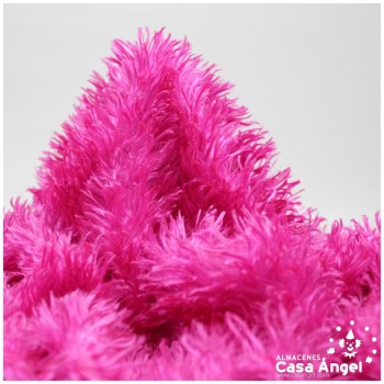 PELO SINTÉTICO RIZADO FUCSIA SERIE CURLY 150cm