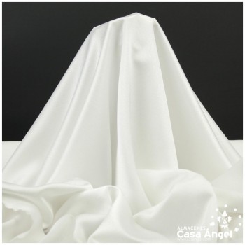 CREPE BLANCO SATINADO CALIDAD EXTRA SERIE INDIA 150cm