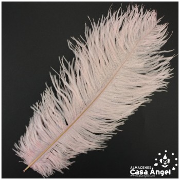 PLUMA DE AVESTRUZ FEMBODY ROSA 35cm