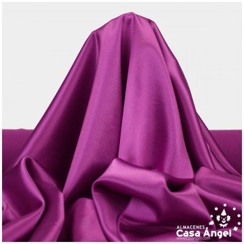 CRESPÓN ELÁSTICO PIEL DE ÁNGEL MORADO BERENJENA SERIE NIDIA 150cm