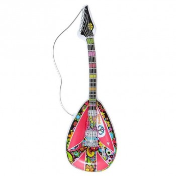 GUITARRA O MANDOLÍN HIPPIE HINCHABLE 105cm