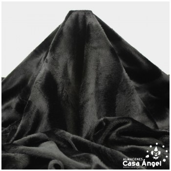 PELO CORTO NEGRO SERIE VELBOA ZIGZAG A CONTRAPELO 150cm