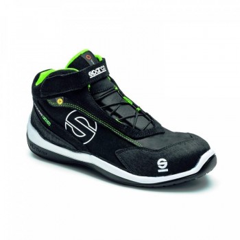 BOTAS DE SEGURIDAD SPARCO RACING EVO S3 VERDE