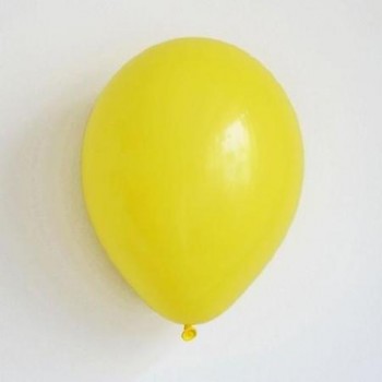 GLOBOS COLOR AMARILLO 50 UNIDADES