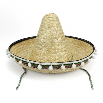 SOMBRERO MEXICANO INFANTIL COLOR NATURAL