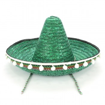 SOMBRERO MEXICANO INFANTIL VERDE