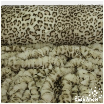 TELA DE PELO SINTÉTICO ANIMAL PRINT GUEPARDO 150cm