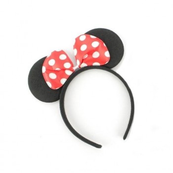 DIADEMA MICKEY MINNIE OREJAS Y LAZOS