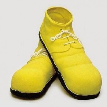 ZAPATOS PAYASO GOMA AMARILLO