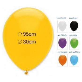 GLOBOS DECOHELIUM SURTIDOS 50 UNIDADES