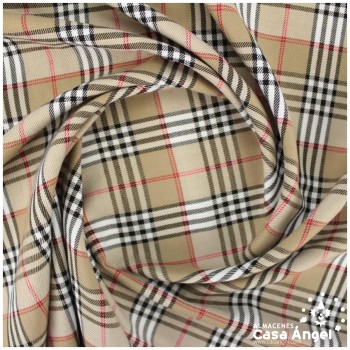 SARGA DE CUADRO ESCOCÉS SERIE SCOTCH BURBERRY 150cm