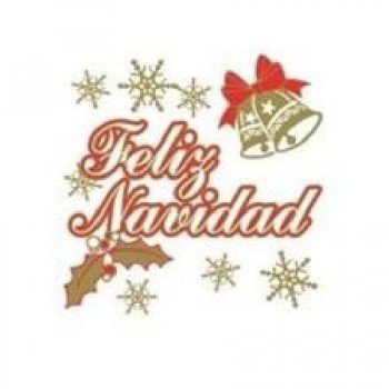 ADHESIVO FELIZ NAVIDAD