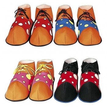 ZAPATOS PAYASO LUNARES