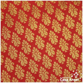 JACQUARD FLOR DE LIS ROJO SERIE PLINIO 150cm