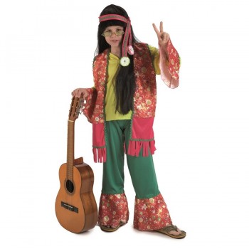 DISFRAZ DE HIPPIE INFANTIL