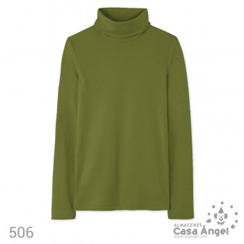 JERSEY FÓRMULA CUELLO ALTO ADULTO VERDE BOSQUE