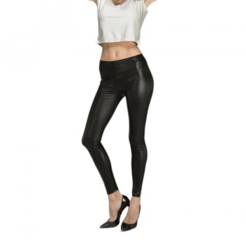 LEGGINGS NEGROS BRILLANTES