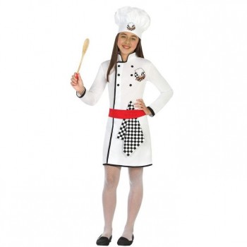 DISFRAZ COCINERA CHEF INFANTIL