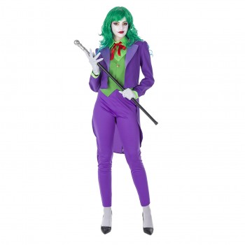 DISFRAZ PAYASA JOKER MUJER