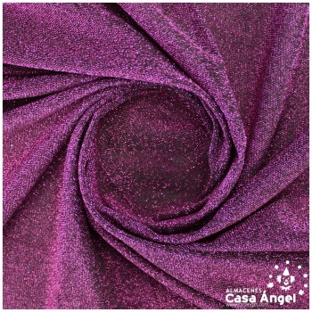 LAMÉ DE PUNTO FUCSIA CON LÚREX SERIE CARIBE 150cm