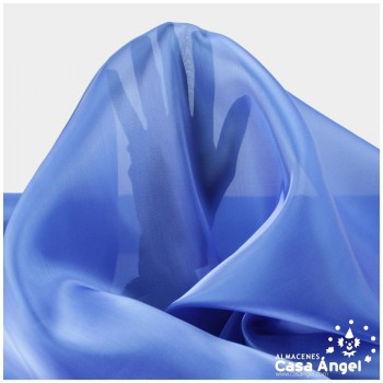 ORGANZA AZUL LISA BRILLANTE SERIE SUGAR 150cm