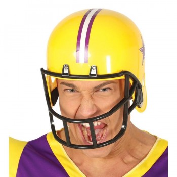 CASCO JUGADOR DE RUGBY AMARILLO