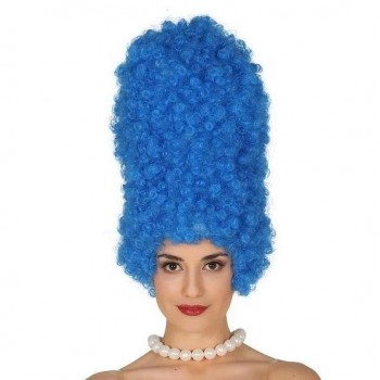 PELUCA MARGE SIMPSON AZUL 40cm