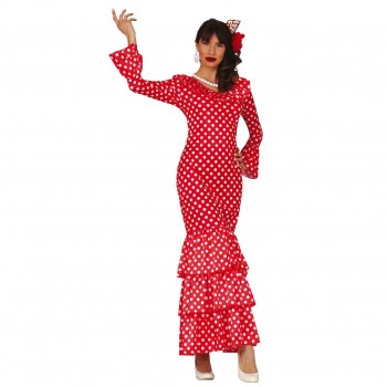 DISFRAZ DE BULERÍAS FLAMENCA ADULTO