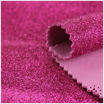 GOMA EVA GLITTER COLOR FUCSIA