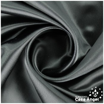 CRESPÓN DE RASO NEGRO LAPATTO SERIE SARA 150cm