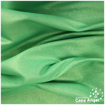 SARGA LAMÉ A DOS CAPAS VERDE PISTACHO SERIE LAURA 150cm