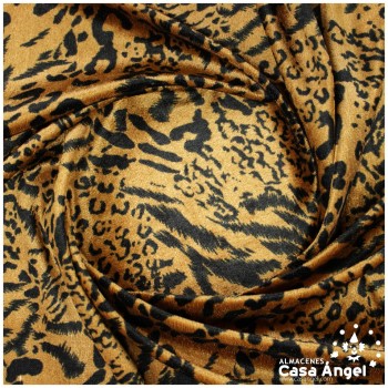 TERCIOPELO MARTELÉ ESTAMPADO ANIMAL PRINT 150cm