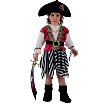 DISFRAZ PIRATA AVENTURERA INFANTIL