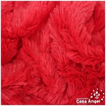 PELO DE LANA SINTÉTICA ROJA SERIE MONSTER 160cm