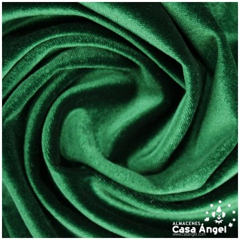 TERCIOPELO DE LYCRA VERDE SERIE LUCCA 150cm