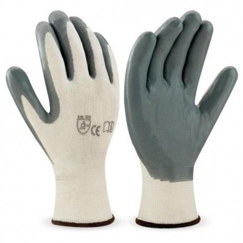 GUANTE NYLON NITRILO FOAM GRIS